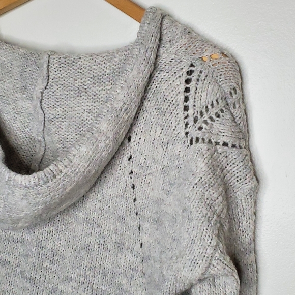 American Eagle Jegging Fit Hooded Wool Sweater - Picture 6 of 6